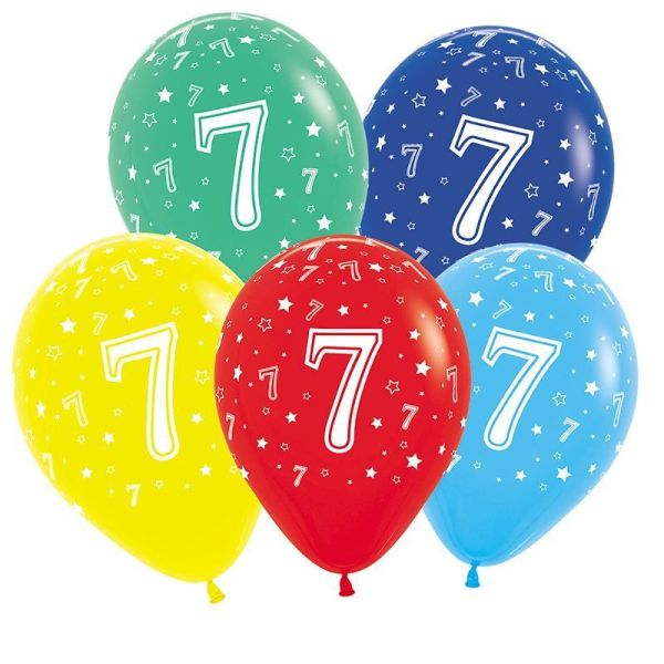 Шар с Цифрой 7