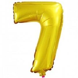 Цифра-мини 7, золото