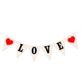 Растяжка LOVE, на ленте, 105см