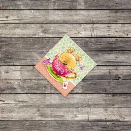 Мини-Открытка Маленький сюрприз, мишка