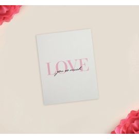 Открытка-инстаграм Love
