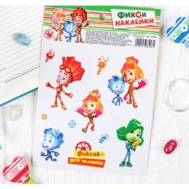 Наклейки детские Фиксики, 11*16см