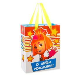 Пакет бумажный Фиксики