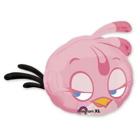 Шар Angry birds, розовая