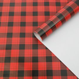 Упаковочная бумага Клетка