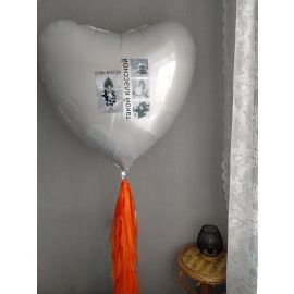 Гигантское сердце с фото и хвостом