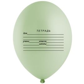 Шар Школьная тетрадь