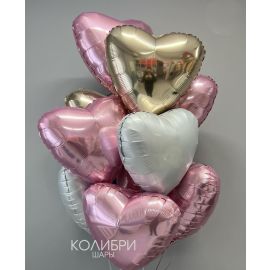 Связка из 10 сердец