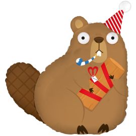 Шар Бобёр с поленом
