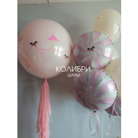 Набор шаров для близняшек на годик