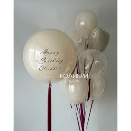 Набор шаров для девушки на день рождения