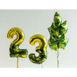 Цифры 23 и связка звёзд