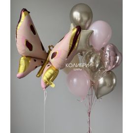 Набор шаров с бабочкой и связкой